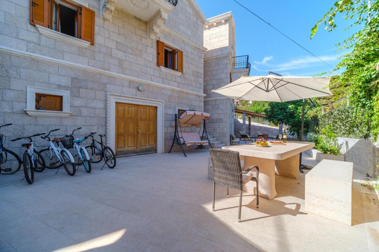 Luxury Stone Villa Nevija 2022 Private Villa Milna  Zewnętrze zdjęcie
